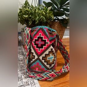 Wayuu bag. 100% handmade in Colombia. SO beautiful! Brand new.